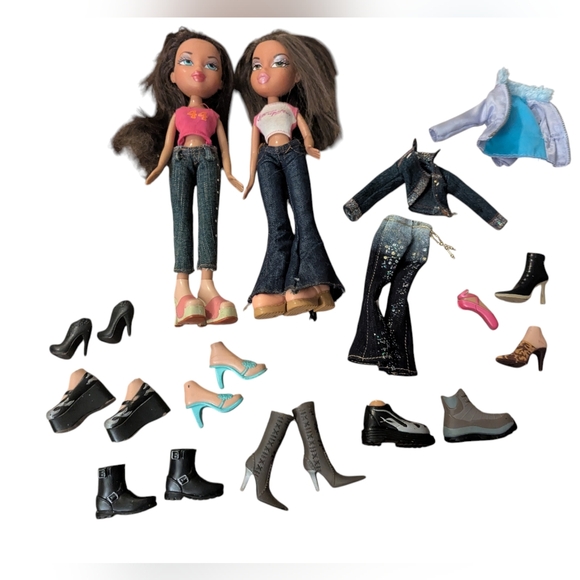 Bratz Other - Bratz Doll Lot Of 2 Dolls And Accessories/Shoes